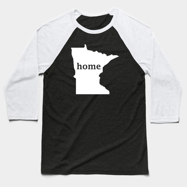 Minnesota Home Baseball T-Shirt by TBM Christopher